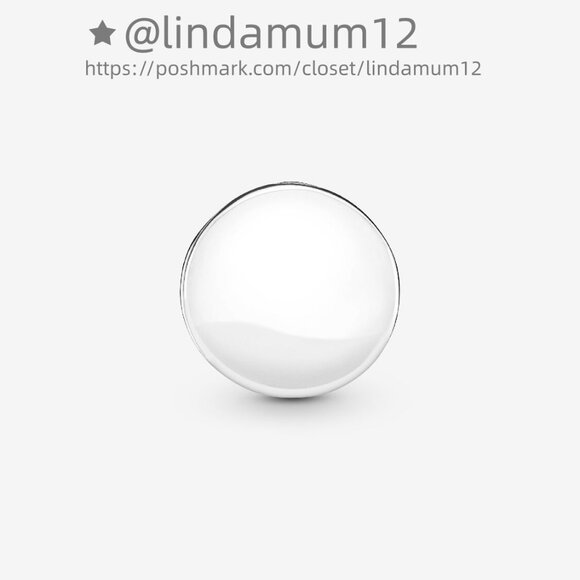 Pandora Round Pavé Clip Charm - Picture 3 of 6